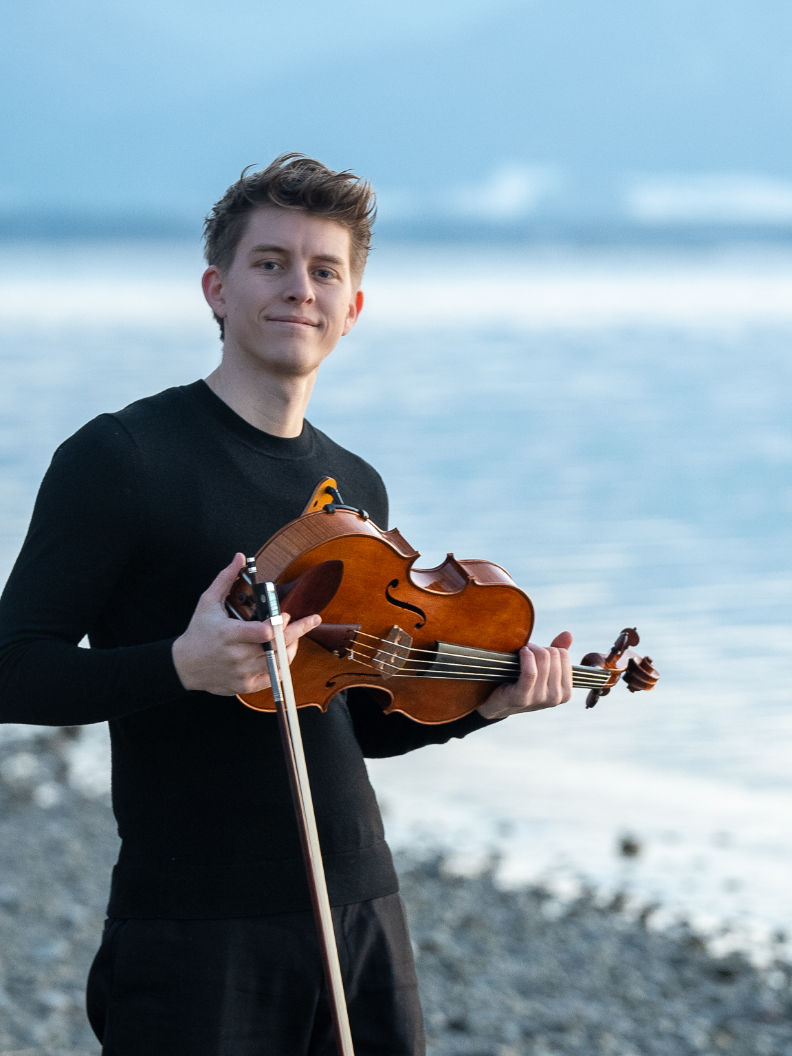 Portrait des Bratschisten Marinus Kreidt